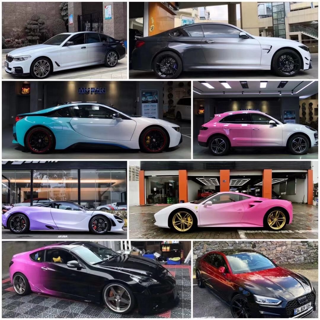 漸變汽車改色膜 漸變汽車改色膜